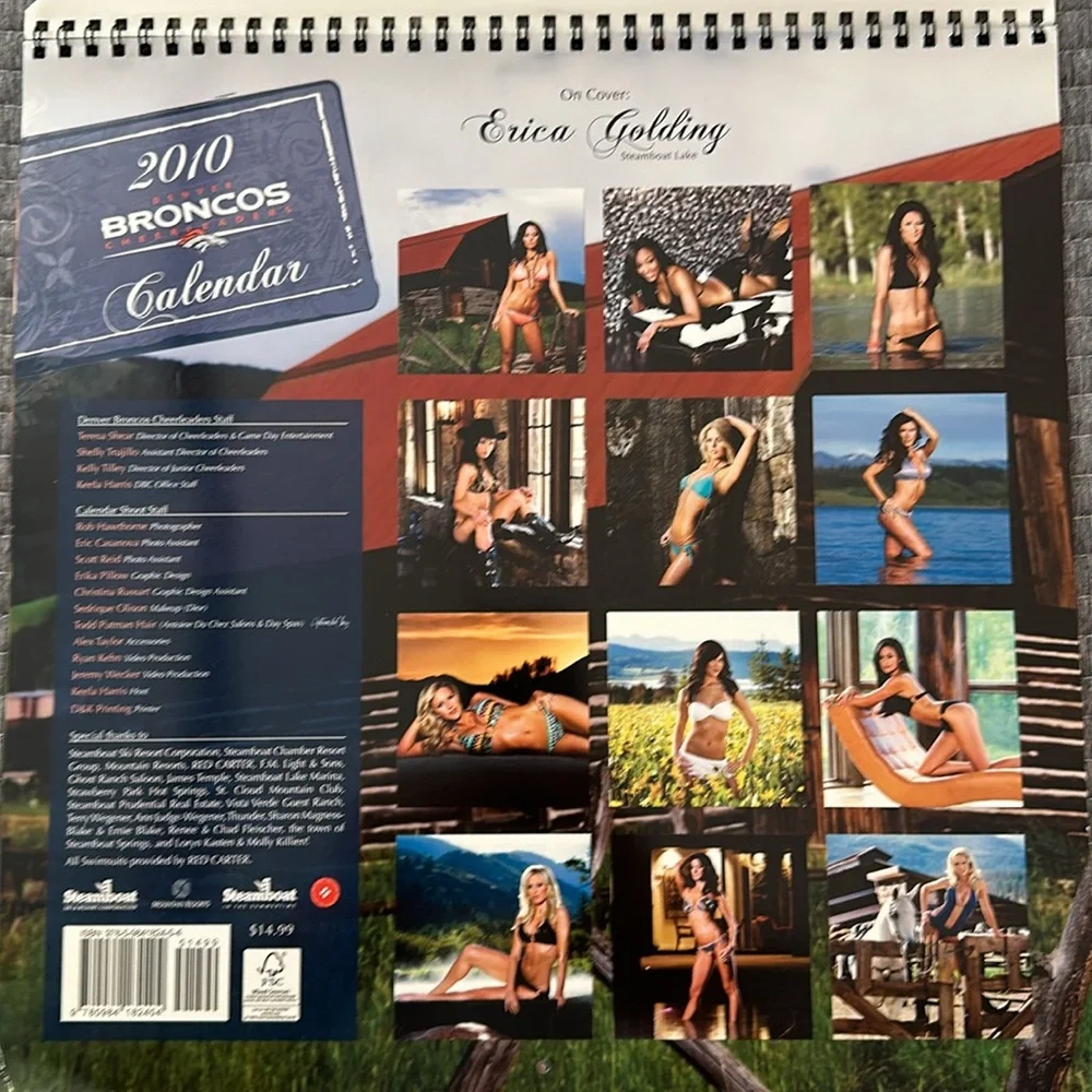 Denver bronco team calendars